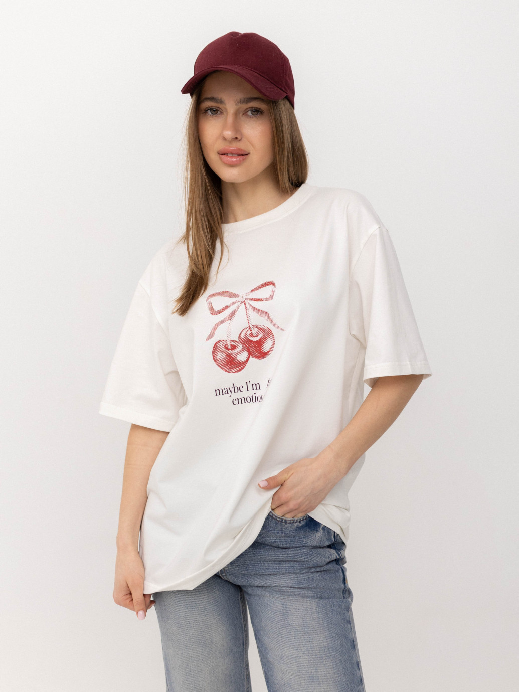 Футболка оверсайз Cherry