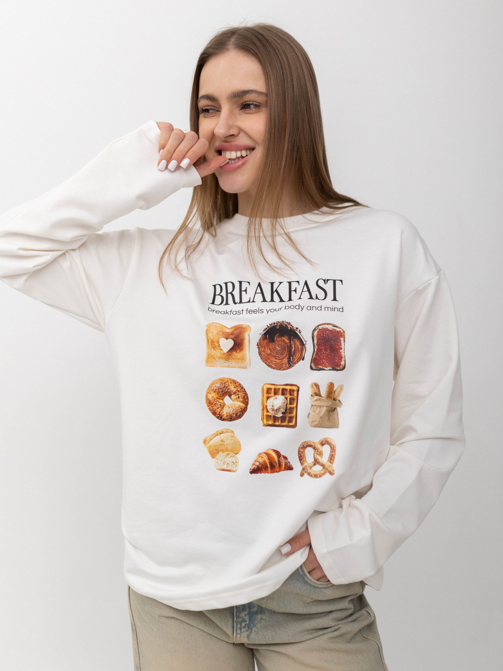 ЛОНГСЛІВ ОВЕРСАЙЗ Breakfast