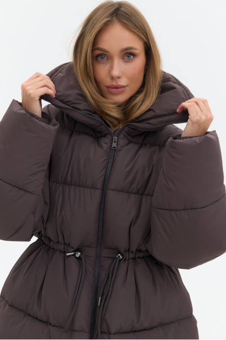 Пуховик на затяжки OW017