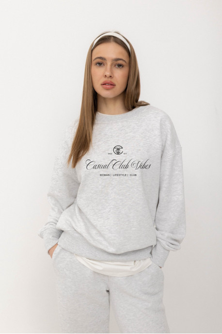 СВІТШОТ БАЗОВИЙ CASUAL CLUB VIBES