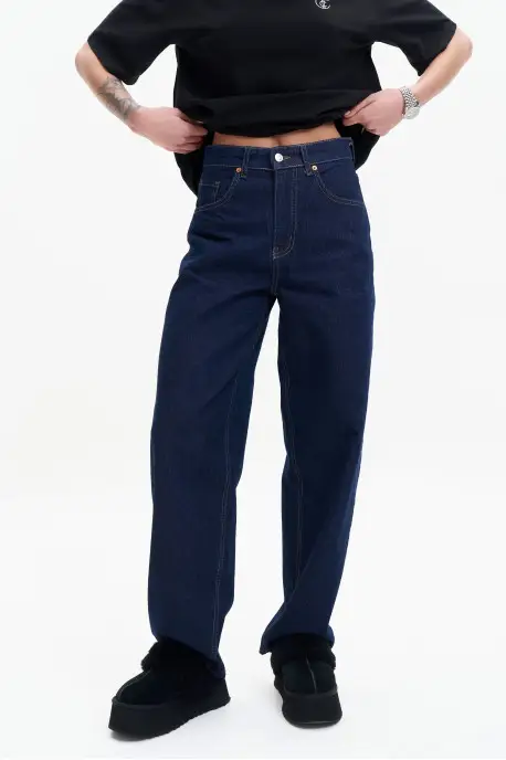 ДЖИНСИ BAGGY СИНІЙ BG 301