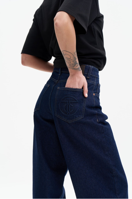 ДЖИНСИ BAGGY СИНІЙ BG 301