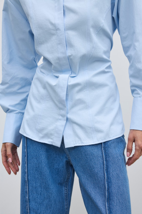 Сорочка приталена SH105