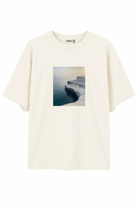 Футболка оверсайз з принтом “Sea Mood”