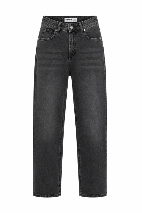 ДЖИНСИ WIDE LEG СІРІ WL599