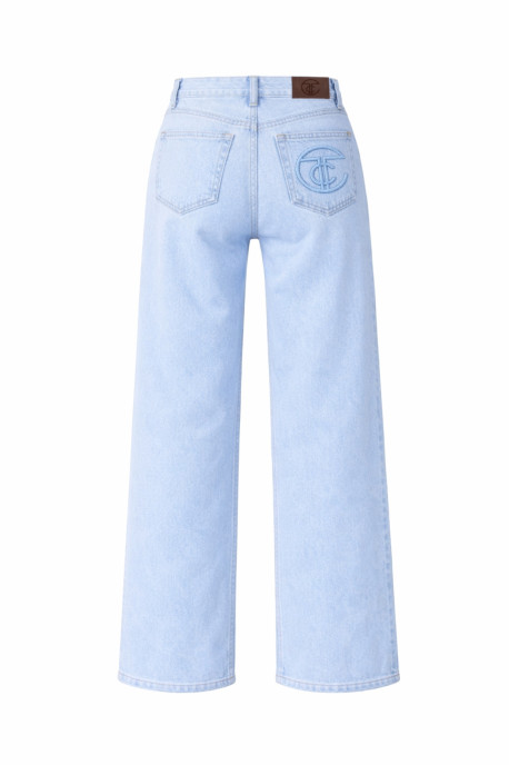 ДЖИНСИ WIDE LEG БЛАКИТНИЙ WL 612