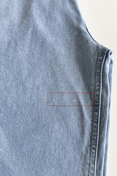 ДЖИНСИ WIDE LEG БЛАКИТНИЙ WL 612