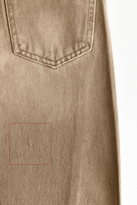 ДЖИНСИ WIDE LEG БЕЖЕВИЙ З ШВОМ WL 573